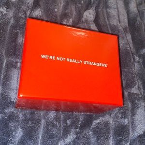 We are not strangers game Brand new card game